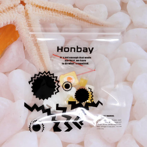 Honbay 9PCS Plastic Mini Fake Food Model Miniature Breakfast Set Mini Kitchen Accessories for Mini House Outdoor Garden Party Celebration (8 Style...