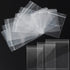 Small Plastic Bags, 300 Count 2 Mil Transparent Resealable Zipper Lock Bags, 3 Assorted Sizes 2x2 2x3 3x3 IN Storage Baggies for Daily Vitamin, Sm...