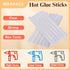 Hot Glue Sticks (0.27'' x 4''), Mini Glue Sticks for Hot Glue Gun Low High Temp, Clear Craft Glue Sticks Bulk for DIY and Repairs, Pack of 50...