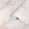 Abyssaly Marble Contact Paper for Countertops, Matte White Gold Marble Peel and Stick Wallpaper, Self Adhesive Kitchen Counter Top Peel and Stick ...