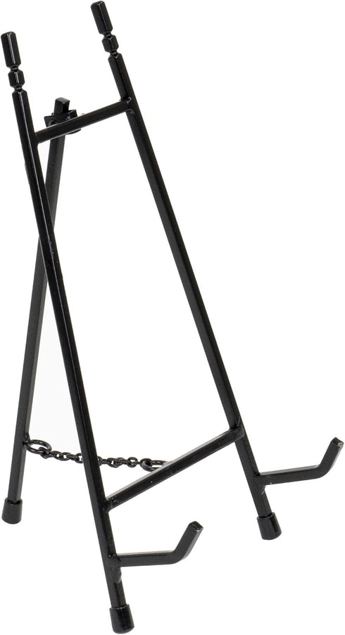Red Co. 11” Tall Modern Metal Tripod Plate Stand and Art Holder Easel, Black...