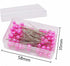 1200PCS Sewing Pins for Fabric, Straight Pins with Pearlized Ball Heads Long 1.6inch, Quilting Pins for Dressmaker, Jewelry DIY Decoration, Craft ...