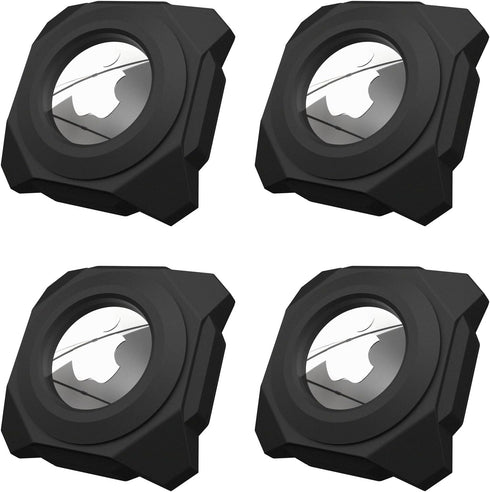 Waterproof AirTag Holder Stick-on Mount Case for Apple Airtag, 3M Double-Sided Adhesive Tape Hidden Protective GPS Tracker Case, Bike, Bicycle, Ca...