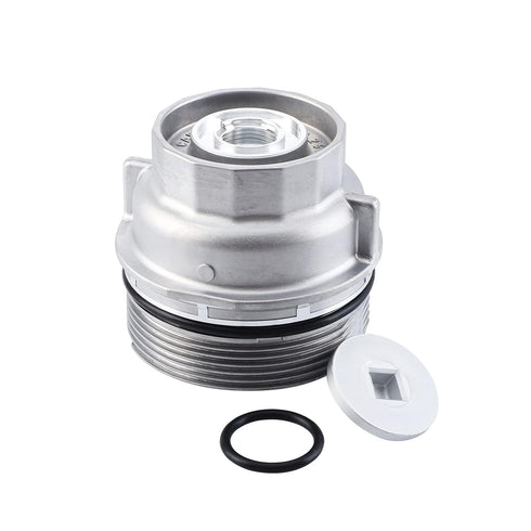 Oil Filter Housing Cap Assembly 15620-31060 with Oil Plug Fit for Toyota 2005-2019 Tundra RAV4 4Runner Camry Highlander Tacoma Avalon Sienna Venza...