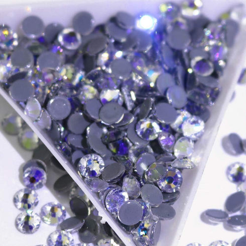 Dowarm 1440 Pieces Hotfix Crystal Rhinestones for Clothes Crafts, Hot Fix Glue on Flatback Crystals, Iron on Crystal Rhinestone (Moonlight/Starry ...