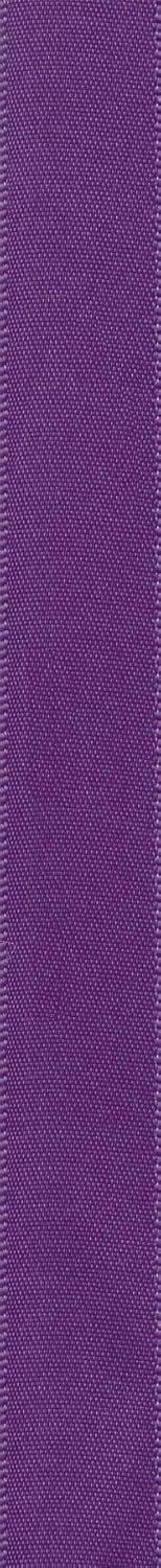 Berwick Offray 5/8" Single Face Satin Ribbon, Regal Purple, 100 Yds...