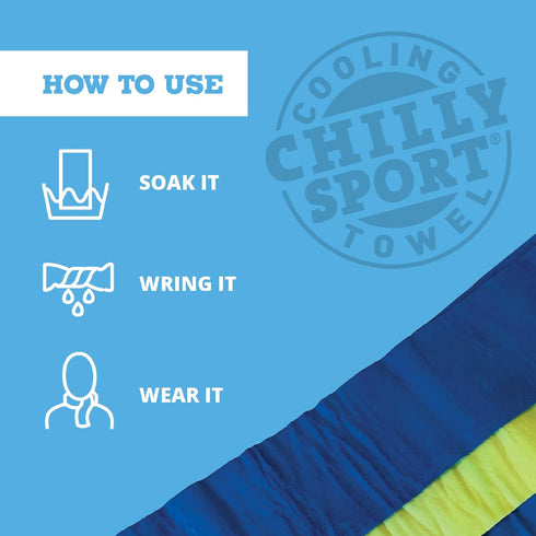 FROGG TOGGS Chilly Sport Cooling Neck Wrap & Head Band...