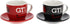 BRISA VW Collection - Volkswagen Espresso Cups Coffee-Tea-Cappuccino Set in GTI Design (The Legend/Red & Black/2-Piece Set/100ml/3.4 fl oz)...