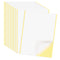 10 Sheets Double Sided Adhesive Tape, A4 Size Clear Arts Craft DIY Strong Sticky Arbitrary Cut Tape for Card Making,Home Decorative Or Office Supp...