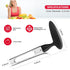 SCHVUBENR Premium Apple Corer Tool - Easy to Use and Clean - Sturdy Apple Core Remover with Sharp Serrature - Stainless Steel Corers for Apple and...
