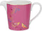 Sara Miller Chelsea Pink Creamer Pitcher by Portmeirion - 8oz Fine China Milk Jug with 22 Karat Gold Detailing - Elegant Brunch Tableware for Afte...