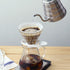 HARIO V60 VDGR-01-B Heat Resistant Glass Transparent Dripper, 01, For 1 to 2 Cups, Black, Made in Japan...