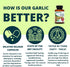 12400 mcg Allicin - TESTED by 3rd party - Odorless - Organic Ingredients - Delayed Release - 30 to 60 days supply...