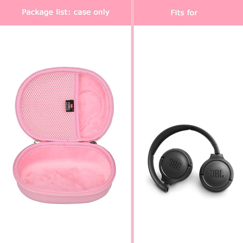 Headphone Cases EVA Hard Storage Case for JBL Tune 500BT/510BT/T450BT/710BT/JBL Live 650 BT NC On-Ear Wireless Bluetooth Headphone, Travel Protect...