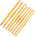 Oumefar Golden Double Ended Crochet Kit Alumina Crochet Knitting Needle Kit...