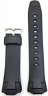 NewLife 17mm Rubber Polyurethane (PU) Material Black Bracelet Watchband | Comfortable, Tough, Durable Replacement Watchstrap that brings to Any Wa...