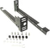 Tech Team #00712 Bed Frame Extension Set, Extend a Metal Bedframe to Meet a Headboard or Footboard, 2 Pieces, Hardware Included...