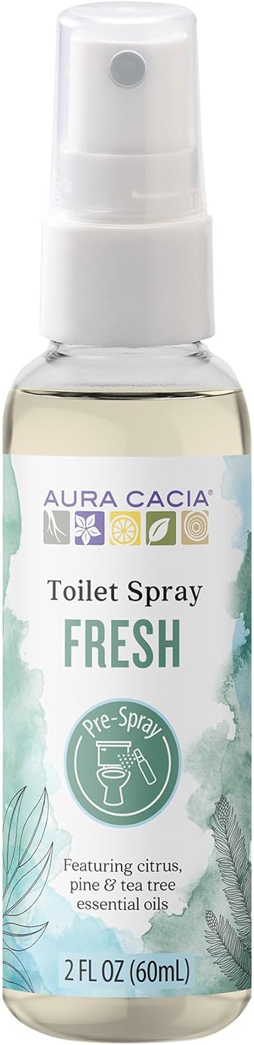Aura Cacia Fresh Toilet Spray 2 Fl. Oz....