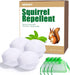 SEEKBIT 4 Pack Squirrel Repellent, Peppermint Garlic Keep Squirrel Out of Attic, Car, Engines, Roof, Outdoor Squirrel Deterrent Repels Chipmunk Ro...