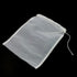 Extra Fine Filter Bags White Fine Filter Media Bags 200 Micron Quarium Filter Media Bags Sump Filter Sock,15 Pack (5.91" x 7.87")...