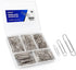 Paper Clips, 500 Pcs Assorted-Size Paperclips, Premium Paper Clip, Silver Paper Clips Large Medium and Small, Rustproof Metal Paper Clips for Offi...