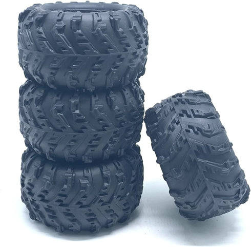 4PCS Replacement 85MM Tire Wheel Tyre RC Spare Parts Compatible with JJRC Q117-A Q117-B RC Car...