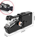 Black Handheld Sewing Machine, Mini Portable Electric Sewing Machine for Adult, Easy to Use and Fast Stitch Suitable for Clothes,Fabrics, DIY Home...