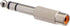 C2G Legrand 6.3mm Stereo Male to RCA Female Audio Adapter, Silver Stereo Plug Adapter, 1 Count, C2G 40640...