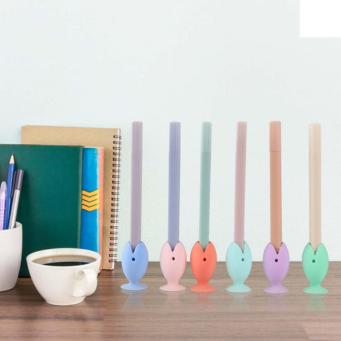 6 Pcs Toothbrush Covers Caps Silicone Fish Toothbrush Holder, Cute Standing Tooth Brush Cover, Toothbrush Head Travel Protector Cap for Household ...