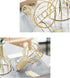Desktop Plant Vases with Test Tube Glass Flower Vase with Gold Metal Stand Propagation Station Plant Holder for Home Wedding Decor (Gold, Bottle)...
