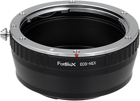 Fotodiox Lens Mount Adapter Compatible with Canon EOS EF and EF-S Lenses on Sony E-Mount Cameras, (EOS-SnyE)...