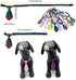 PET SHOW 10pcs Pack Paw Small Dog Ties Neckties for Doggies Cats Adjustable Holiday Birthday Grooming Accessories Neck Ties Bowties Girl Boy Festi...