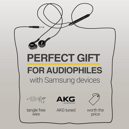 Samsung AKG Earbuds Stereo Headphones 3.5mm for Samsung Galaxy S10 S10e S9 S8 Plus A31 A71 Wired Earphones - Designed by AKG - with Microphone and...
