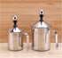 Manual Stainless Steel Whipped Cream Dispenser - Handheld DIY Whipper Maker - Perfect for Gift, With Lid...