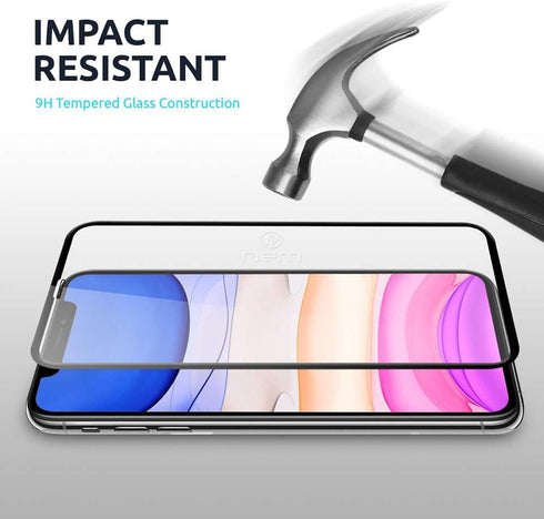 iPhone 14/14 Pro/13/13 Pro/12/12 Pro/11/XR 6.1' Tempered Glass 9H Screen Protector | Screen Guard | Shield | Cover...