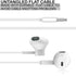 3.5mm White Headset with Microphone, Volume Control, and Call Answer End Button for AUX, PCs, Tablets, and Cell Phones in The Office, Classroom or...