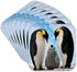 3dRose LLC cst_4180_2 Emperor Penguin Family Soft Coasters, Set of 8...