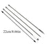 1 Set Stainless Steel Micro Lab Sampling Scoop Spatulas Combination Reagent Spoon Laboratory Supplies (Pack of 5)...