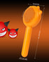Pumpkin Cat Brush with Release Button, Awpland Pumpkin Shape Dog Self Cleaning Hair Brush, Deep Cleaning Dog Grooming Supplies for Long or Short H...