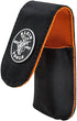 Klein Tools 5248 Tradesman Pro Knife Holder with Metal Clip and Magnetic Flap, Holster Made of 1680d Ballistic Weave Material...