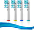 Replacement Brush Heads Compatible with Oral-B-Braun– Dual Clean - Pack of 4 Generic Electric Toothbrush Replacement Heads...