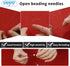 Beading Needles Set Include 60 Pcs Long Straight Beading Thread Needles + 10 Pcs Big Eye Beading Needles, Embroidery Needles with Needle Box, Thim...