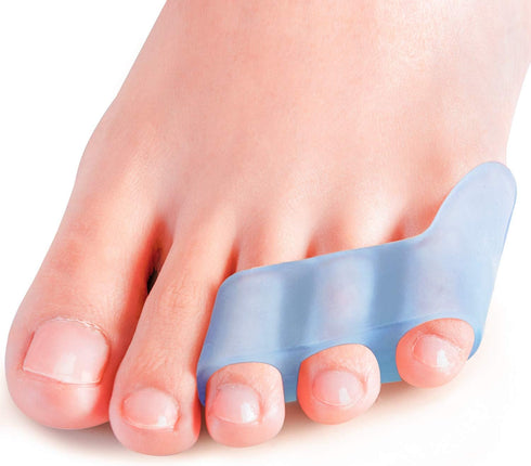 Povihome 10 Pack Pinky Toe Separator and Protectors for Overlapping Toe, Curled Pinky Toes - Spacers for Morton's Neuroma Pain Relief...