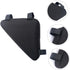 Kisangel Bicycle Triangle Bag Small Bike Bag Storage Black Bike Frame Bag Bike Front Frame Bag for Multi-function Vessel Tools...