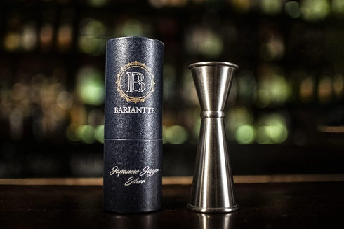 BARIANTTE Cocktail Jigger for Bartending, 2 oz 1 oz Japanese Measuring Shot Glass - Silver...