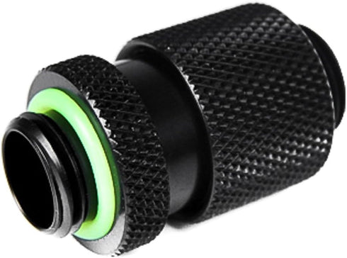 Barrow G1/4" Male to Male D-Plug Fitting, 20mm, Black...