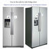 Locks for Refrigerator,2 Pack Fridge Lock with Keys,Lock for a Fridge,White Refrigerator Lock...