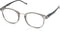 In Style Eyes Modern Reading Glasses - Full-rimmed, Classic Oval Style, Lightweight Frame with Metal Spring Hinges - Grey - 2.5x...