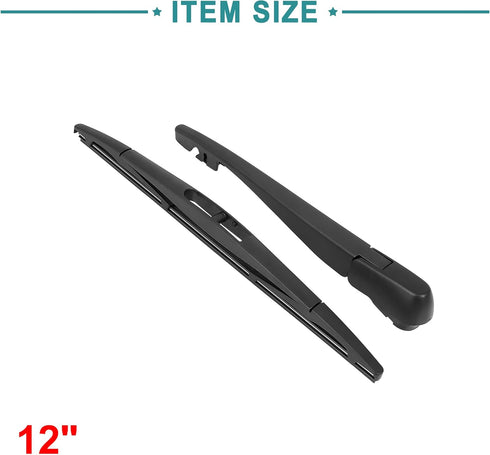 ACROPIX Rear Windshield Wiper Blade Arm Set Fit for Honda Odyssey - Pack of 2 Black...
