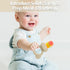 2 Pack Silicone Baby Food Feeders + Mini Freezer Tray for 4 Months+ Infant Solid Food Safe Self Feeding, BPA Free Breastmilk Popsicle Teether Set ...